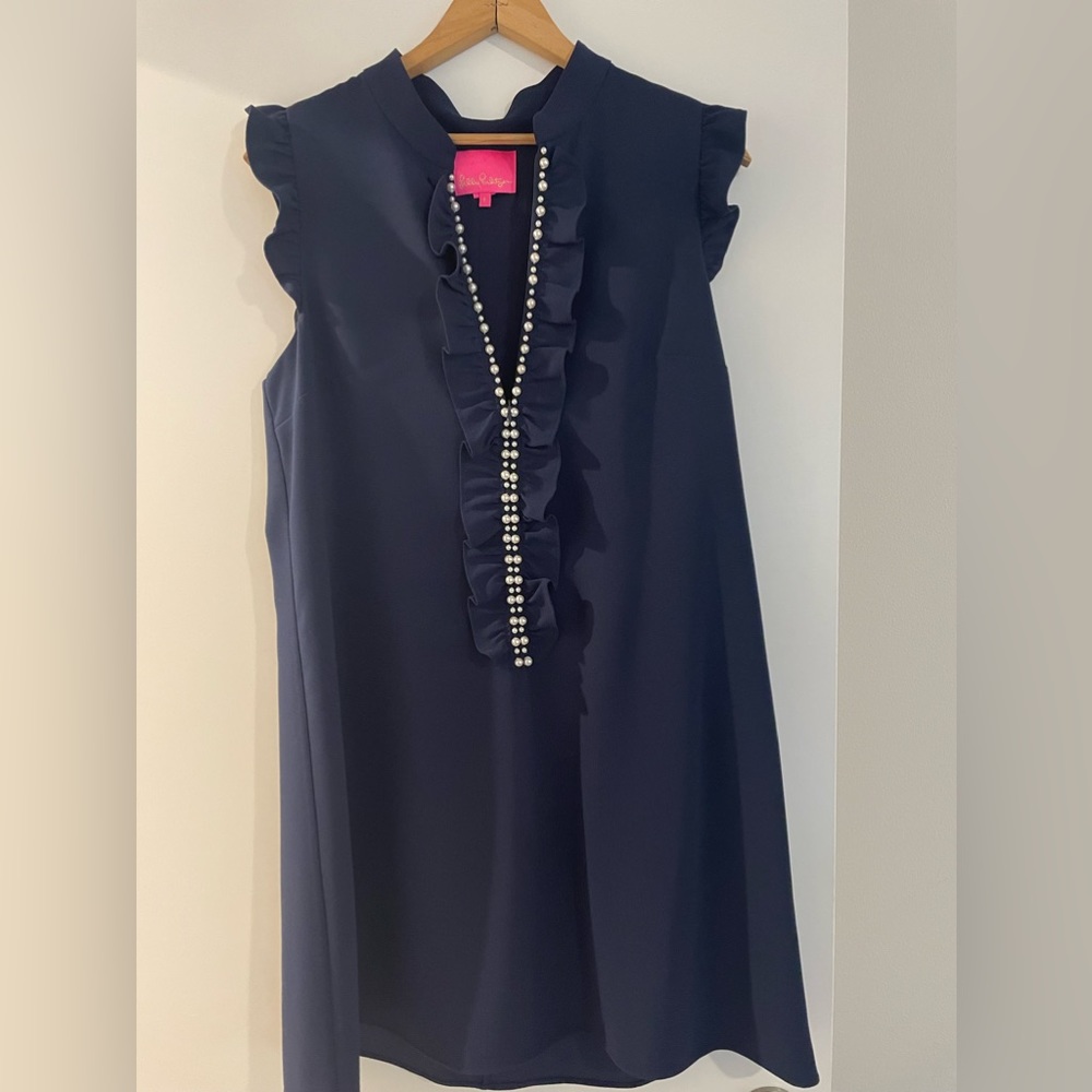 Navy Lily Pulitzer Adalee Shift-Size 8.
